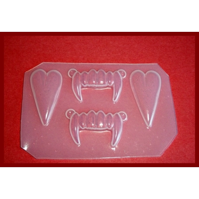 Fangs A Million Flexible Platic Mold