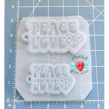 Set of 2 PEACE LOV..