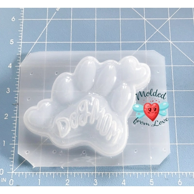 Dog Mom Soap Or Bath Bomb Handmade Plastic Mold