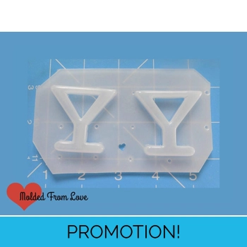 2 Open Martini Glass shapes ..