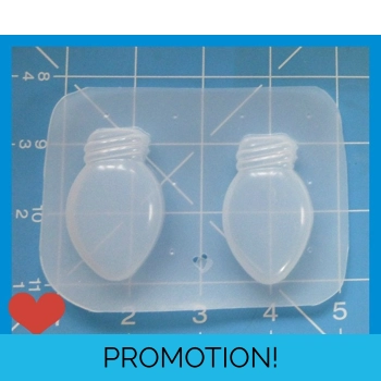 2 chubby Bulbs Handmade Plas..