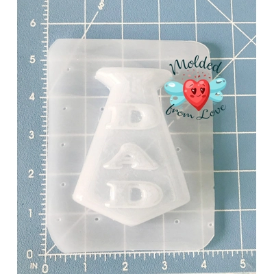 Dad Tie Soap Or Bath Bomb Handmade Plastic Mold