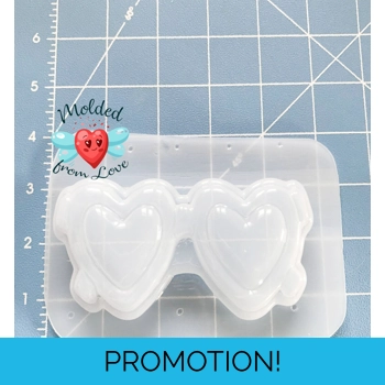 Heart Glasses Folded Soap Or..