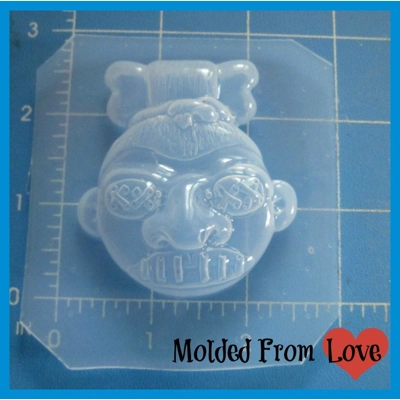 Amanda's Shrunken Head Plastic Resin Mold