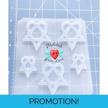 5 Heart A Gram Shapes Plasti..