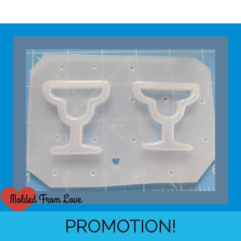 2 Open Margarita Glass shape..