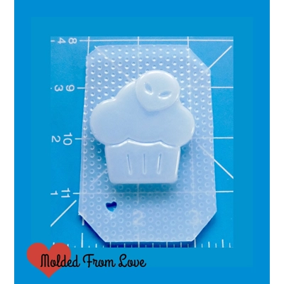Alien Cupcake Handmade Plastic Resin Mold