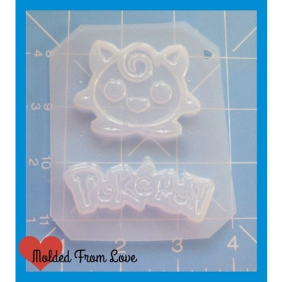 Poke Friend and Poke Word Plastic Handmade Resin Mold
