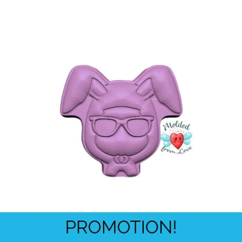 Pink Ralphie Bunny for soap ..