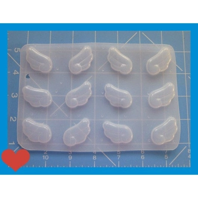 Deluxe Kawaii Wing Pallet of 6 sets Flexible Plastic Handmade Resin Mold Deluxe Kawaii Wing Pallet of 6 sets Flexible Plastic Handmade Resin Mold