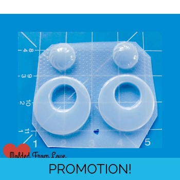 2 Retro flat circl..