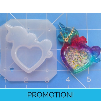 Open Heart Kawaii Unicorn Be..