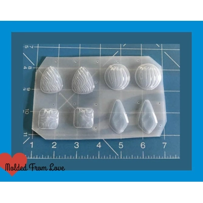 NEW Retro Earring Pallet A  Handmade Plastic Mold