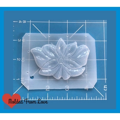 Retro Vintage Carved Flower Brooch Bakelite Lucite Handmade Flexible Plastic Resin Mold Retro Vintage Carved Flower Brooch Bakelite Lucite Handmade Flexible Plastic Resin Mold