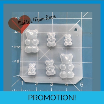 3 different sizes Candy Bear..