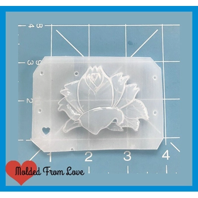 Retro Vintage Carved Rose Brooch Bakelite Lucite Handmade Flexible Plastic Resin Mold Retro Vintage Carved Rose Brooch Bakelite Lucite Handmade Flexible Plastic Resin Mold