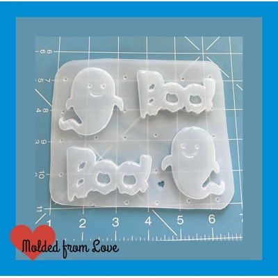 I'm Only Here For the Boos! handmade Plastic Mold I'm Only Here For the Boos! handmade Plastic Mold