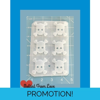 6 Flat Kawaii Skul..