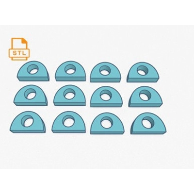 Straw Topper Slides STL file For 3D printing Straw Topper Slides STL file For 3D printing