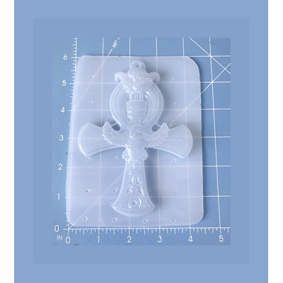 New Thicker Large Detailed Ornate Ankh Flexible Plastic Handmade Resin/soap/chocolate Mold, cross mo New Thicker Large Detailed Ornate Ankh Flexible Plastic Handmade Resin/soap/chocolate Mold, cross mo