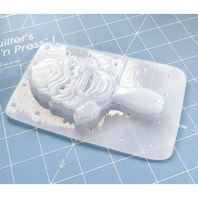 The Creature Hand Mirror Handmade Plastic Resin Mold The Creature Hand Mirror Handmade Plastic Resin Mold