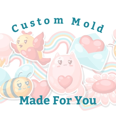CUSTOM MADE Plastic Resin Mold -Regular size 1"-3" CUSTOM MADE Plastic Resin Mold -Regular size 1"-3"