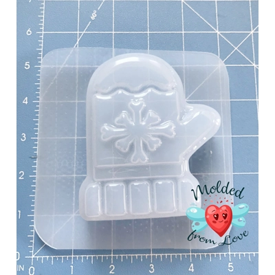 Winter Mitten Handmade Plastic Mold BathBomb Mold | Plastic Mold | Soap Mold | Chocolate  Mold | Can