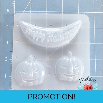 Retro Happy Halloween Banner..