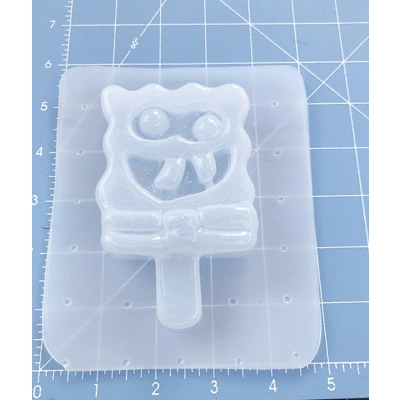 Drippy Melted Sponge Guy Popsicle Soap, Bath bomb, Chocolates, Wax, Clay Handmade Plastic Mold Drippy Melted Sponge Guy Popsicle Soap, Bath bomb, Chocolates, Wax, Clay Handmade Plastic Mold