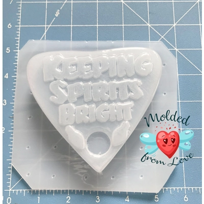Keeping Spirits Bright Ouija Planchette Soap Or Bath Bomb/Chocolates/Wax/Clay/Plaster Handmade Plast Keeping Spirits Bright Ouija Planchette Soap Or Bath Bomb/Chocolates/Wax/Clay/Plaster Handmade Plast