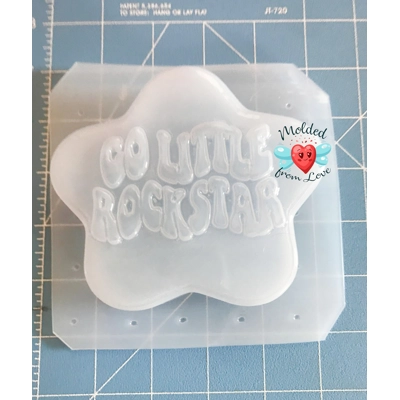 Go Little Rockstar Handmade Plastic Mold BathBomb Mold | Plastic Mold | Soap Mold | Chocolate Mold Go Little Rockstar Handmade Plastic Mold BathBomb Mold | Plastic Mold | Soap Mold | Chocolate Mold