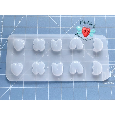 The Luckiest Of Charms Handmade Plastic Mold The Luckiest Of Charms Handmade Plastic Mold