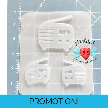 Set of 3 Retro Vin..