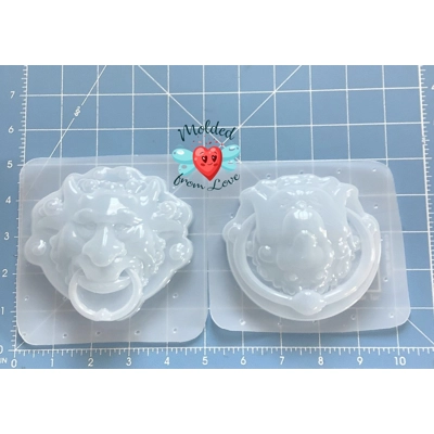 Set of 2 Door Knockers Soap, Bath bomb, Chocolates, Wax, Clay Handmade Plastic Mold Set of 2 Door Knockers Soap, Bath bomb, Chocolates, Wax, Clay Handmade Plastic Mold