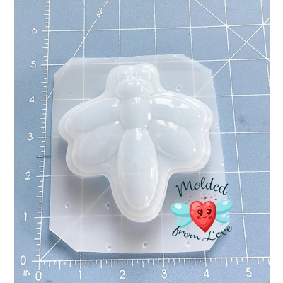 Dragonfly/Firefly Soap Or Bath Bomb Handmade Plastic Resin Mold Dragonfly/Firefly Soap Or Bath Bomb Handmade Plastic Resin Mold