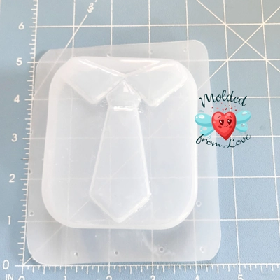 Dad's Shirt with Tie Handmade Plastic Mold BathBomb Mold | Plastic Mold | Soap Mold | Chocolate Mol Dad's Shirt with Tie Handmade Plastic Mold BathBomb Mold | Plastic Mold | Soap Mold | Chocolate Mol