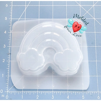 Rainbow Handmade Plastic Mold BathBomb Mold | Plastic Mold | Soap Mold | Chocolate  Mold | Candle Mo