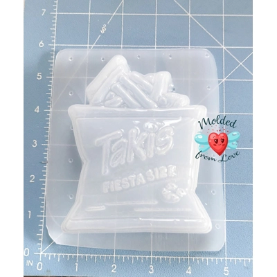 Spicy Snack Chips Bag Soap Or Bath Bomb Handmade Plastic Mold Spicy Snack Chips Bag Soap Or Bath Bomb Handmade Plastic Mold