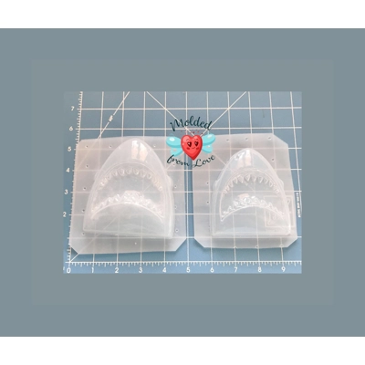 SHARRRRKKK! Handmade Plastic Mold BathBomb Mold | Plastic Mold | Soap Mold | Chocolate Mold | Cand SHARRRRKKK! Handmade Plastic Mold BathBomb Mold | Plastic Mold | Soap Mold | Chocolate Mold | Cand