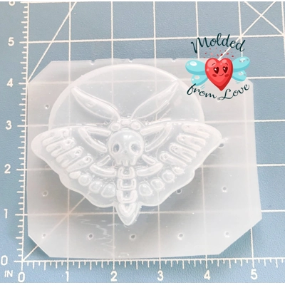 Death Head Moth Handmade Plastic Mold, Soap mold, bathbomb mold, Bath bomb mold, Solid shampoo, Choc Death Head Moth Handmade Plastic Mold, Soap mold, bathbomb mold, Bath bomb mold, Solid shampoo, Choc
