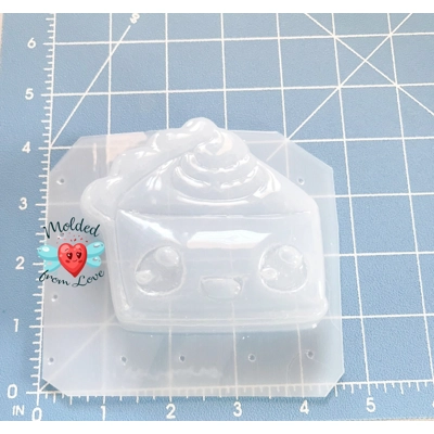 Kawaii Pumpkin Pie Handmade Plastic Mold BathBomb Mold | Plastic Mold | Soap Mold | Chocolate Mold Kawaii Pumpkin Pie Handmade Plastic Mold BathBomb Mold | Plastic Mold | Soap Mold | Chocolate Mold