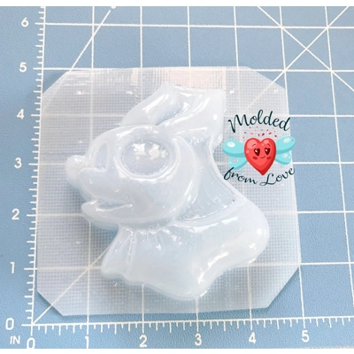 Ghost Dog Handmade Plastic Mold BathBomb Mold | Plastic Mold | Soap Mold | Chocolate Mold | Candle Ghost Dog Handmade Plastic Mold BathBomb Mold | Plastic Mold | Soap Mold | Chocolate Mold | Candle