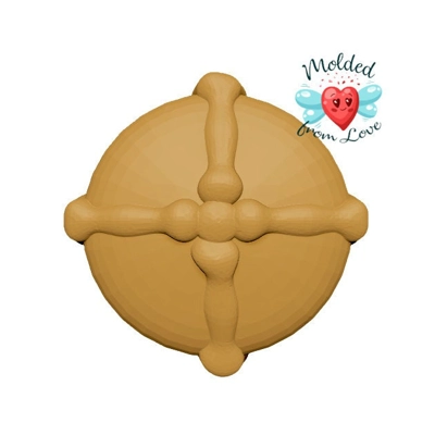 Pan De Muerta Soap/Chocolate/Wax/Clay/Plaster Handmade Plastic Mold Pan De Muerta Soap/Chocolate/Wax/Clay/Plaster Handmade Plastic Mold