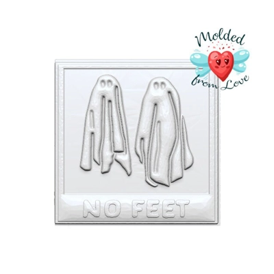 No Feet Ghost Photo Soap, Bath bomb, Chocolates, Wax, Clay Handmade Plastic Mold No Feet Ghost Photo Soap, Bath bomb, Chocolates, Wax, Clay Handmade Plastic Mold