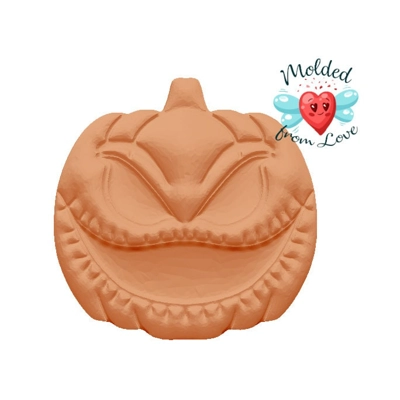 Boogie Pumpkin Soap/Chocolate/Wax/Clay/Plaster Handmade Plastic Mold Boogie Pumpkin Soap/Chocolate/Wax/Clay/Plaster Handmade Plastic Mold