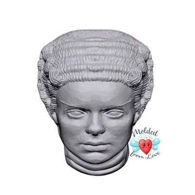 Bride of Frank Handmade Plastic Mold BathBomb Mold | Plastic Mold | Soap Mold | Chocolate Mold | Ca Bride of Frank Handmade Plastic Mold BathBomb Mold | Plastic Mold | Soap Mold | Chocolate Mold | Ca