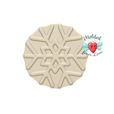 Snowflake Soap Or Bath Bomb/Chocolate/Wax/Clay/Plaster Handmade Plastic Mold Snowflake Soap Or Bath Bomb/Chocolate/Wax/Clay/Plaster Handmade Plastic Mold