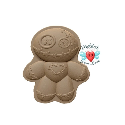 Voo Doo Doll Soap/ Bath Bomb Handmade Plastic Resin Mold