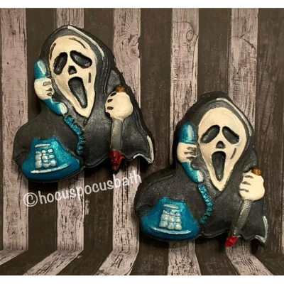 Version 1 or 2 No, You Hang Up First! Soap Or Bath Bomb Handmade Plastic Mold Scream Version 1 or 2 No, You Hang Up First! Soap Or Bath Bomb Handmade Plastic Mold Scream