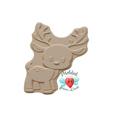 Standing Reindeer Cutie Soap Or Bath Bomb/Chocolate/Wax/Clay/Plaster Handmade Plastic Mold Standing Reindeer Cutie Soap Or Bath Bomb/Chocolate/Wax/Clay/Plaster Handmade Plastic Mold